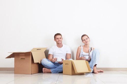 Commercial packing service for an office relocation in Enfieldtown
