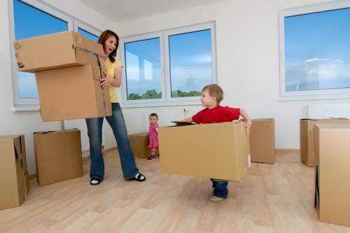 Example move from a terraced house in Enfieldtown