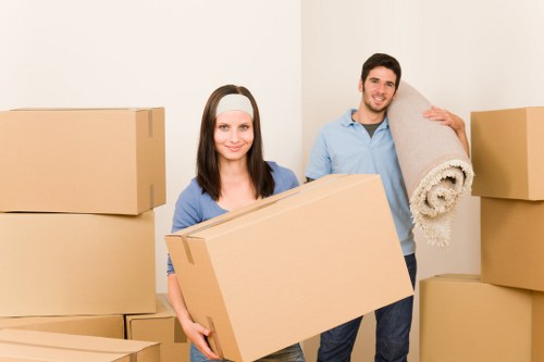 Commercial moving support for an Enfieldtown office relocation